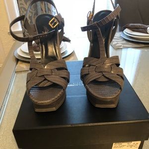 YSL EMBOSSED LIZARD  TRIBUTES